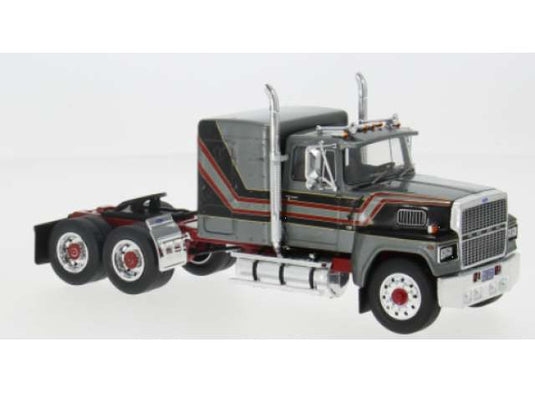 1978 フォード LTL 9000 ダークグレー/レッド トレーラーヘッド ミニカー / IXO 1/43 ミニカー