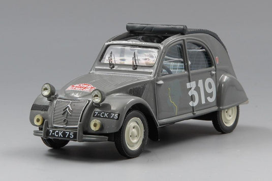 Citroen 2CV No. 319 Rally Monte-Carlo 1954 M. Bernier / J. Duvey/ IXO 1/43 ミニカー