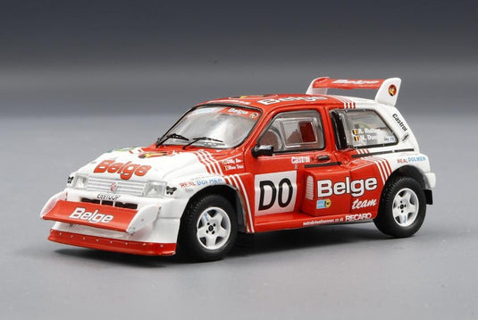 MG Metro 6R4 RHD Belge team Legend Boucles de Spa 2014 M.Duez R.Rutten/ IXO 1/43 ミニカー