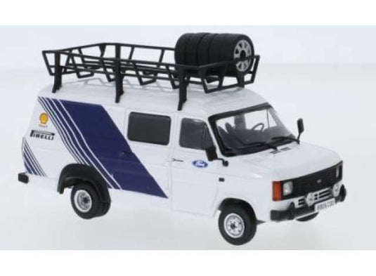 1986 フォード トランジット MkII フォード・モータースポーツ アシスタンス / IXO 1/43 ミニカー
