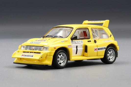 MG Metro 6R4 RHD 1号車 Morrison スコティッシュラリー 1991 チャンピオン D.Milne B.Wilson/ IXO 1/43 ミニカー