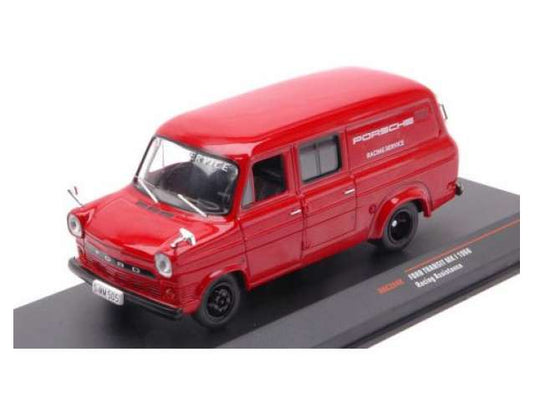 1966 Ford Transit MKI Van Porsche Racing Service ラリーアシスタンスバンミニカー/ IXO1/43