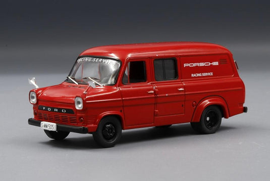 Ford Transit MK I Porsche racing service Assistance Van 1966/ IXO 1/43 ミニカー