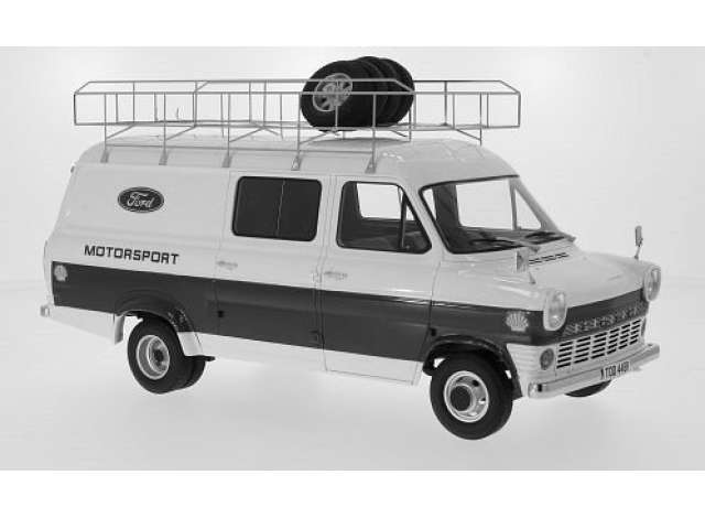 1966 Ford Transit MKI Van Ford Motorsport アシスタンスバンミニカー/ IXO1/43
