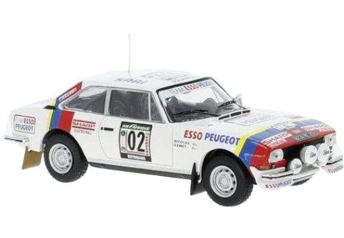 ラリーコートジボワール Peugeot 504 / IXO 1/43 ミニカー