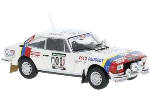ラリーコートジボワール Peugeot 504 / IXO 1/43 ミニカー