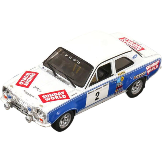 Fordフォード Escortエスコート MK1 RS 1600 No.2 Circuit of Ireland 1975 Coleman/Phelan / IXO 1/43 ミニカー