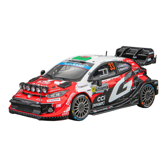 Toyotaトヨタ GR Yarisヤリス Rally1 Toyota Gazoo WRT No.33 WRC Rallye Monte Carlo 2026 E.Evans /IXO 1/43