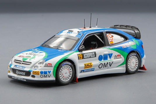 Citroen Xsara WRC No.19 Rally Acropolis 2005 X. Pons-C. Del Barrio/ IXO 1/43 ミニカー