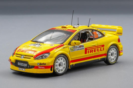 Peugeot 307 WRC No. 25 3rd Rally Argentina 2006 G. Galli-G. Bernacchini/ IXO 1/43 ミニカー