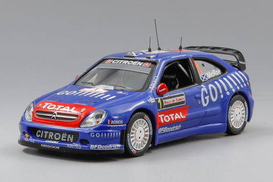 Citroen Xsara WRC Kronos Citroen Rally Team No.1 Rallye Turkey 2006 Colin McRae / Nicky Grist/ IXO 1/43 ミニカー