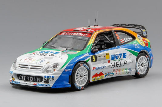 Citroen Xsara WRC No. 5 Rally Germany 2005 M. Stohl / I. Minor/ IXO 1/43 ミニカー