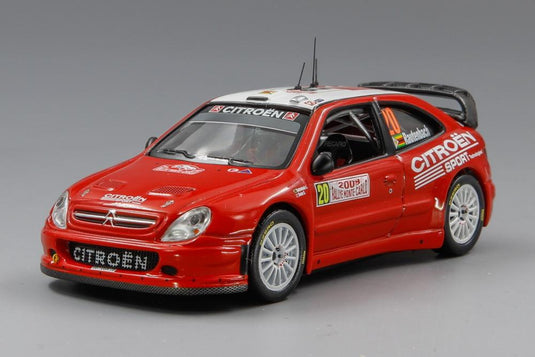 Citroen Xsara WRC No.20 Rally Monte Carlo 2008 C.Rautenbach / D.Senior/ IXO 1/43 ミニカー