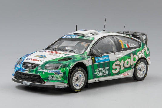Ford Focus RS WRC No.7 3rd Sweden Rally 2008 G.Galli / G.Bernacchini/ IXO 1/43 ミニカー