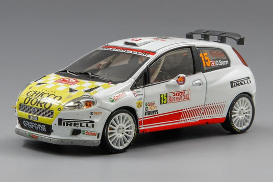 Fiat Grande Punto S2000 No.15 Rally Monte Carlo 2009 O.Burri / F.Gordon/ IXO 1/43 ミニカー