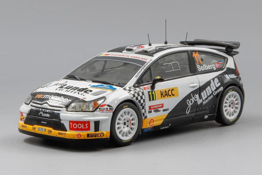 Citroen C4 WRC No. 11 Rally Catalunya 2009 P. Solberg / P. Mills/ IXO 1/43 ミニカー