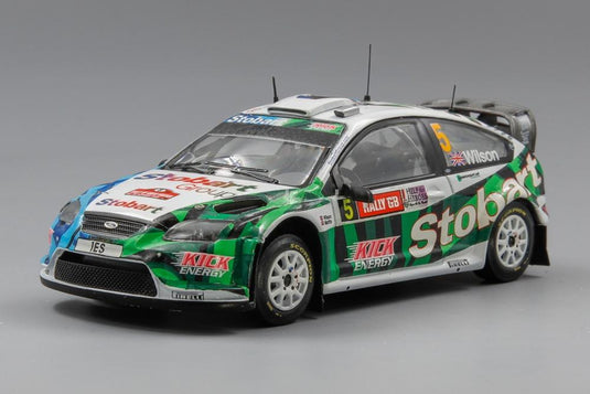 Ford Focus RS WRC 08 No.5 Wales GB Rally 2009 M.Wilson / S.Martin/ IXO 1/43 ミニカー