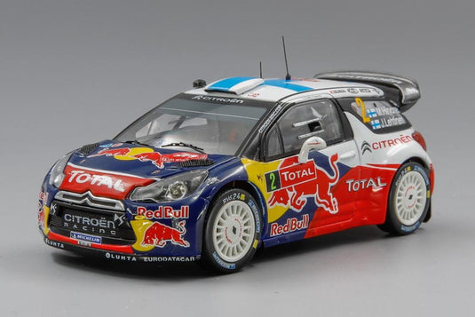 Citroen DS3 WRC No. 2 Rally Monte Carlo 2012 M.Hirvonen / J.Lehtinen/ IXO 1/43 ミニカー