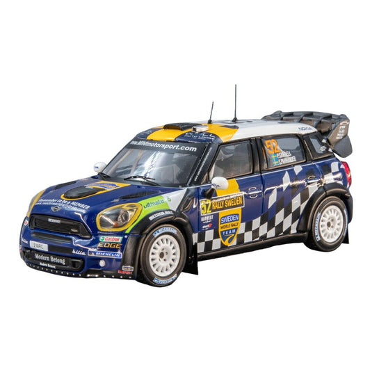 Mini John Cooper Works No.52 Rally Sweden 2012 P.Sandell S.Parmander ダイキャストモデル ミニカー /IXO 1/43