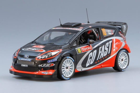 Ford Fiesta RS WRC No,10 "Go Fast" Monte Carlo Rally 2012 H. Solberg / I. Minor/ IXO 1/43 ミニカー