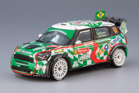 Mini John Cooper Works No. 14 Rally Monte Carlo 2012 P. Nobre E.Paula/ IXO 1/43 ミニカー