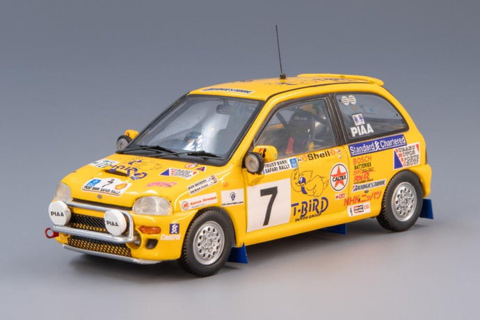 Subaru Vivio RX-R No.7 Winner Safari Rally 1993 P.Njiru R. Mathews/ IXO 1/43 ミニカー