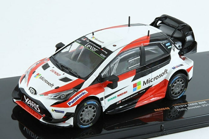 Toyota Yaris WRC WRC ラリースウェーデン 2017 デカール2セット付 10号車 11号車/ IXO 1/43 ミニカー