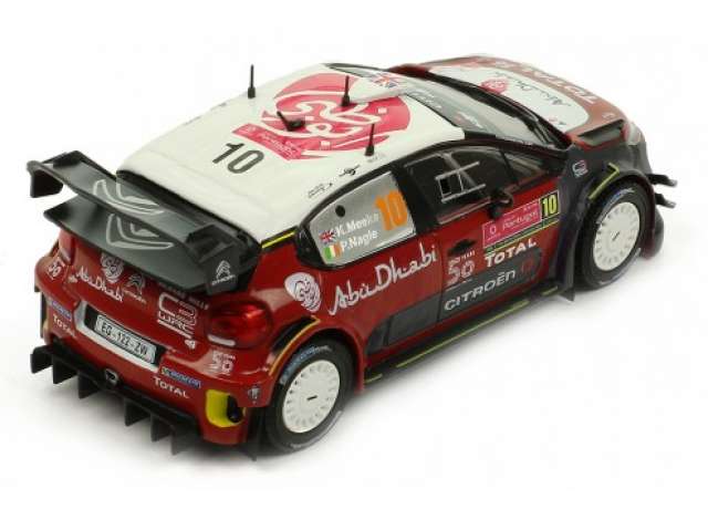 ギャラリービューアに画像をロードする, 2018 Citroen C3 WRC #10 ミーク/ネーグル ラリーWM ポルトガル レッド/ブラックミニカー/ IXO1/43
