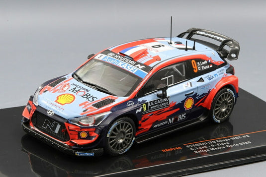 Hyundai i20 Coupe WRC 9号車 WRC ラリーモンテカルロ 2020 S.Loeb D.Elena/ IXO 1/43 ミニカー