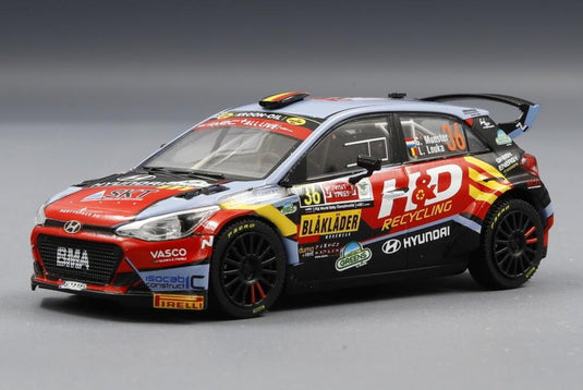 Hyundai i20 N Rally 2 No.36 Rallye WM Rally Ypres 2021 G.Munster/L.Louk/ IXO 1/43 ミニカー