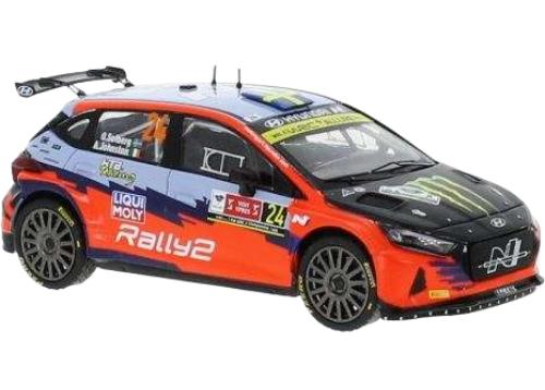 ラリーYpres Hyundai i20 N Rally 2 / IXO 1/43 ミニカー