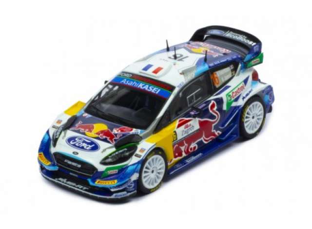 ラリークロアチア Ford Fiesta 2021 No.16 A. Fourmaux R. Jamoul / IXO 1/43 ミニカー