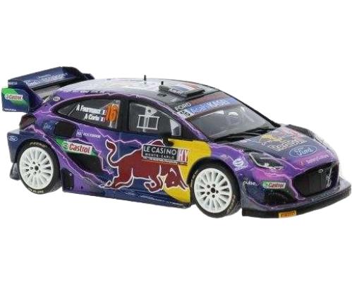ラリーモンテカルロ Ford Puma Rally1 / IXO 1/43 ミニカー