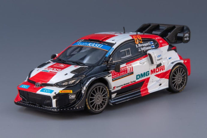 Toyota GR Yaris Rally1 No.69 Rallye WM Rally Monte Carlo 2022 K.Rovanper?/J.Halttunen/ IXO 1/43 ミニカー