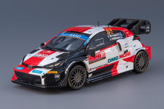 Toyota GR Yaris Rally1 No.69 Rallye WM Rally Monte Carlo 2022 K.Rovanper?/J.Halttunen/ IXO 1/43 ミニカー