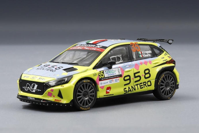 Hyundai i20 N Rally2 No.35 Rallye WM Rally Monza 2021 A.Crugnola/P.Ometto/ IXO 1/43 ミニカー