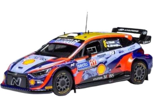 ラリーフィンランド Hyundai i20N Rally1 / IXO 1/43 ミニカー