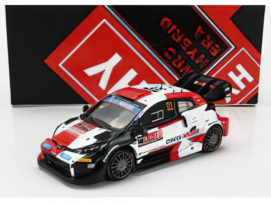 TOYOTA - YARIS GR RALLY1 GAZOO WRT N 33 2nd RALLY YPRES 2022 ELFYN EVANS - SCOTT MARTIN /IXO 1/43 ミニカー