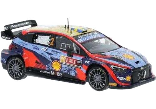 ラリーイーペル Hyundai i20 N Rally1 WRC / IXO 1/43 ミニカー