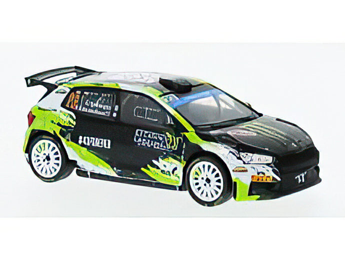 【予約】12月以降発売予定SKODA FABIA RS RALLY2 TEAM TOKSPORT WRT2 N 23 RALLY MONTECARLO 2023 OLIVER SOLBERG ELLIOT EDMONDSON BLACK GREEN/IXO 1/43ミニカー