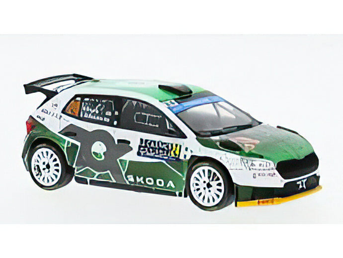 【予約】12月以降発売予定SKODA FABIA RS RALLY2 TEAM TOKSPORT WRT2 N 24 RALLY MONTECARLO 2023 NIKOLAY GRYAZIN KONSTANTIN ALEKSANDROV WHITE GREEN/IXO 1/43ミニカー