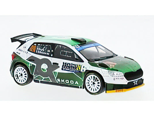 【予約】12月以降発売予定SKODA FABIA RS RALLY2 TEAM TOKSPORT WRT2 N 24 RALLY MONTECARLO 2023 NIKOLAY GRYAZIN KONSTANTIN ALEKSANDROV WHITE GREEN/IXO 1/43ミニカー