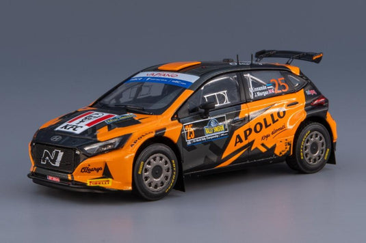 Hyundai i20 N Rally2 No.25 Rallye WM Rally Sweden 2023 G.Linnam?e/J.Morgan/ IXO 1/43 ミニカー