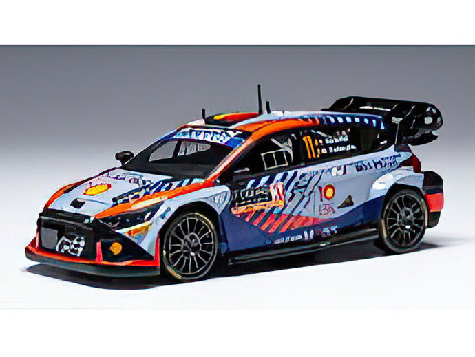 【予約】12月以降発売予定HYUNDAI i20 N RALLY1 TEAM SHELL MOBIS WRT N 11 WINNER RALLY MONTECARLO 2024 THIERRY NEUVILLE MARTIJN WYDAEGHE 2 TONE BLUE RED/IXO 1/43ミニカー