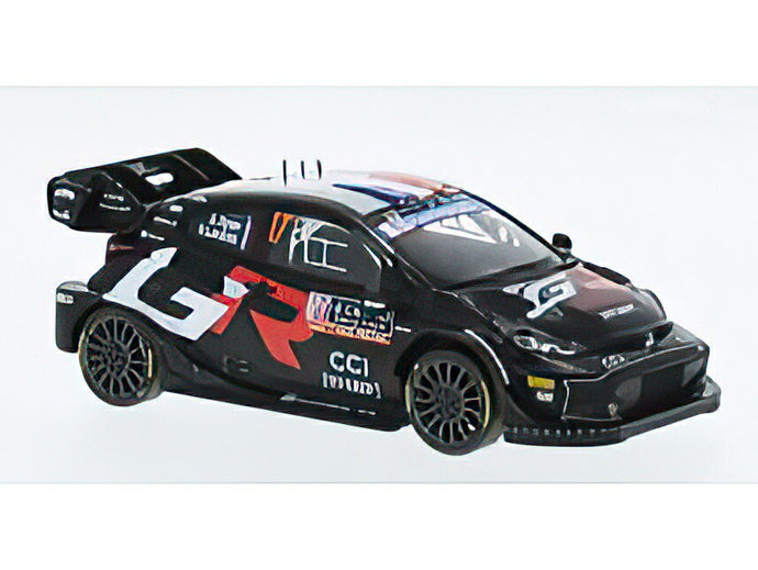 【予約】12月以降発売予定TOYOTA YARIS GR RALLY1 HYBRID TEAM TOYOTA GAZOO RACING WRT N 17 2nd RALLY MONTECARLO 2024 SEBASTIEN OGIER VINCENT LANDAIS BLACK/IXO 1/43ミニカー