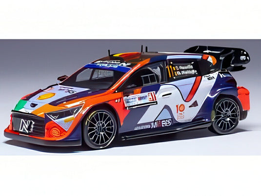 ラリー クロアチア Hyundai i20 N Rally1 / IXO 1/43 ミニカー