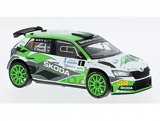 ラリー ボヘミア Skoda Fabia Rally2 E / IXO 1/43 ミニカー