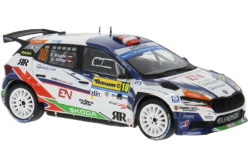 ラリーWM Skoda Fabia Rally2 No10 S Wagner G Winter / IXO 1/43 ミニカー
