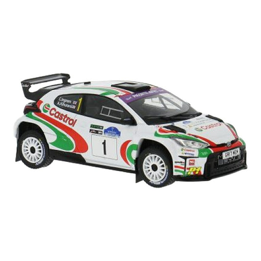 トヨタ GR ヤリス Rally2 No.1 Voyonic Grampian Forest Rally C. Ingram A. Kihurani / IXO 1/43 ミニカー