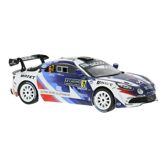 アルピーヌ A110 RGT ラリー・モンテカルロ No.67 R.アスティエ D.ジロデ / IXO 1/43 ミニカー